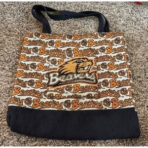 Riddle Home & Gift Oregon State University Beavers Tapestry Tote Bag